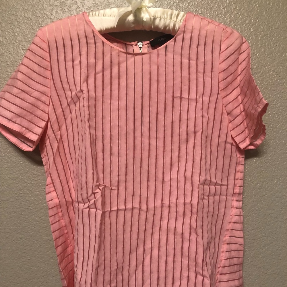 J.CREW pink top